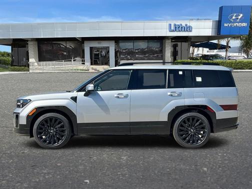 Shimmering Silver 2026 Hyundai SANTA FE Calligraphy