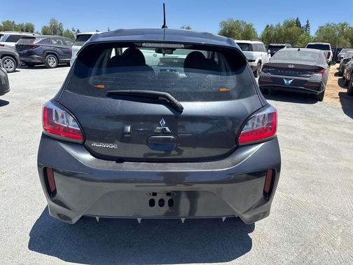 Graphite Gray Metallic 2024 Mitsubishi Mirage ES