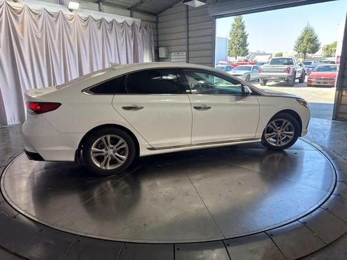 Quartz White Pearl 2019 Hyundai SONATA Sport