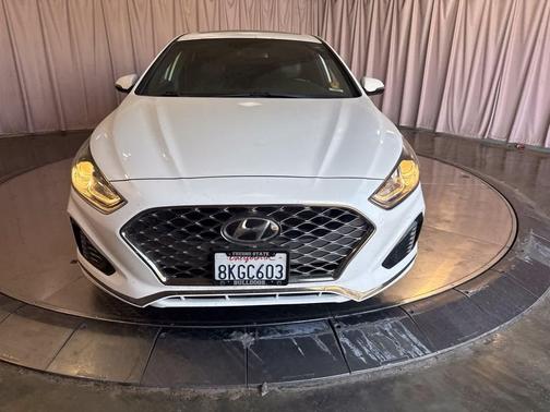 Quartz White Pearl 2019 Hyundai SONATA Sport