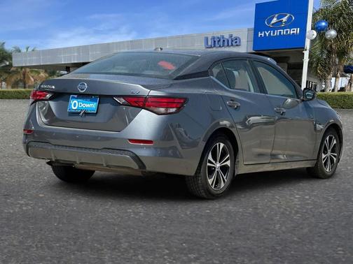 Gun Metallic 2022 Nissan Sentra SV