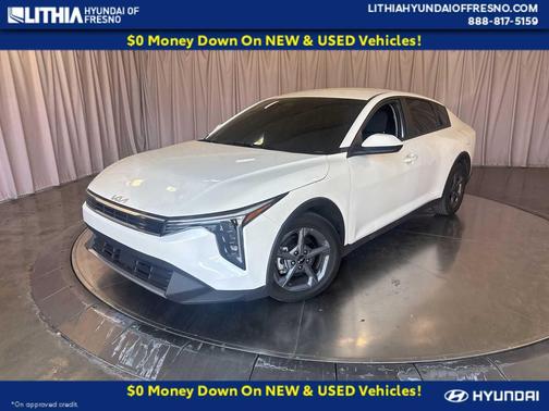 Snow White Pearl 2025 Kia K4 LXS