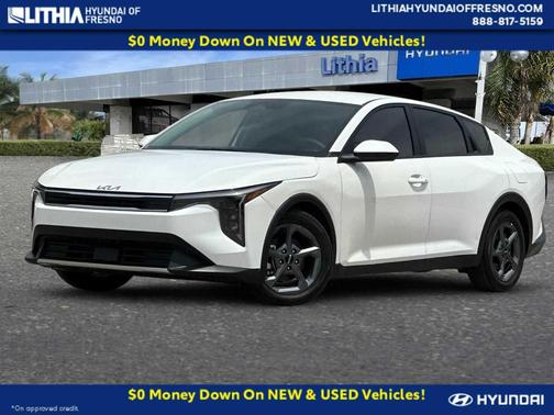 Snow White Pearl 2025 Kia K4 LXS