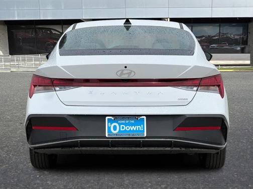 Serenity White Pearl 2026 Hyundai ELANTRA HEV Blue