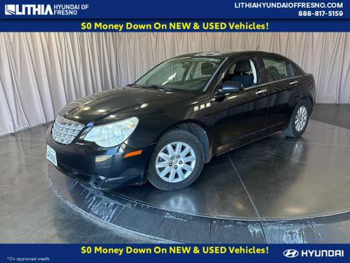 Brilliant Black Crystal Pearlcoat 2010 Chrysler Sebring Touring