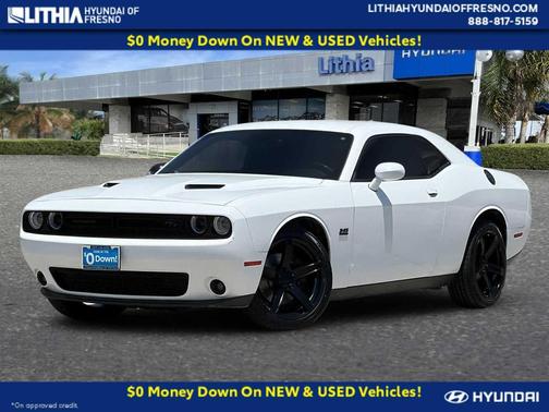 Bright White Clearcoat 2016 Dodge Challenger R/T