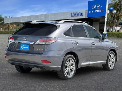Nebula Gray Pearl 2013 Lexus RX 350 Base