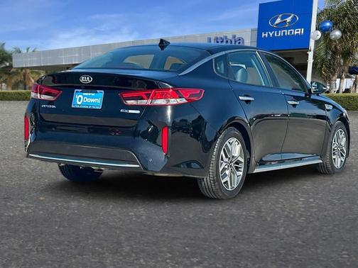 Aurora Black 2020 Kia Optima Hybrid EX