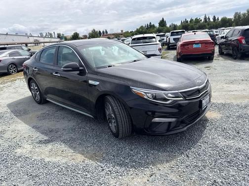 Aurora Black 2020 Kia Optima Hybrid EX