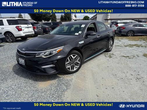Aurora Black 2020 Kia Optima Hybrid EX