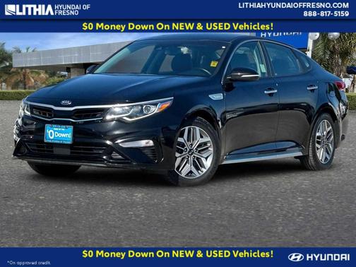 Aurora Black 2020 Kia Optima Hybrid EX