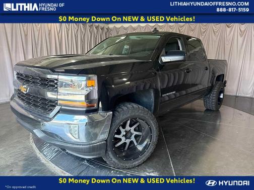 Black 2017 Chevrolet Silverado 1500 1LT