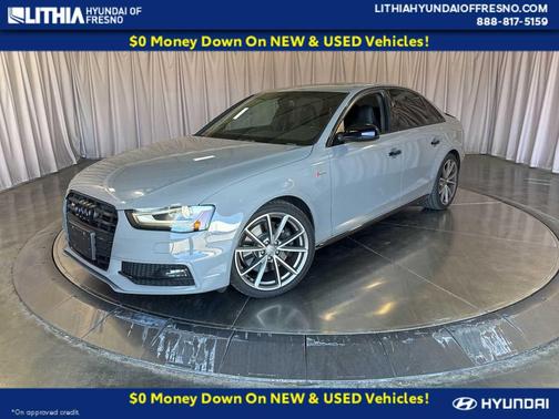 Gray 2015 Audi S4 Prestige