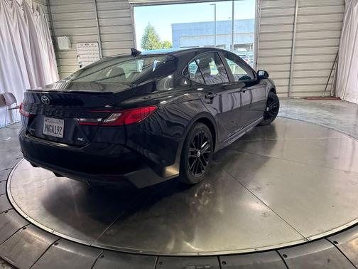 Midnight Black Metallic 2025 Toyota Camry SE