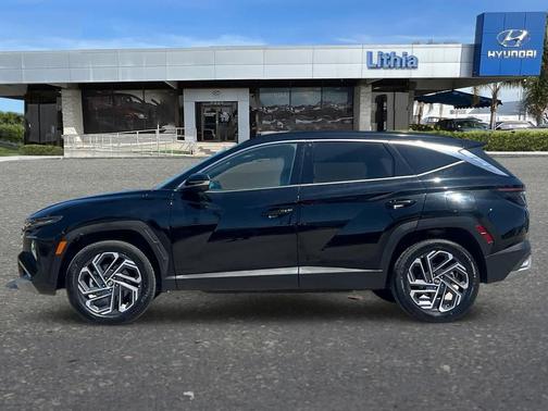 Ash Black 2025 Hyundai TUCSON Hybrid Limited