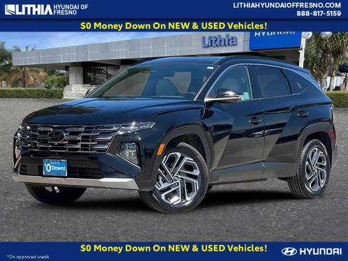 Ash Black 2025 Hyundai TUCSON Hybrid Limited