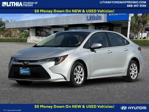 Classic Silver Metallic 2024 Toyota Corolla LE