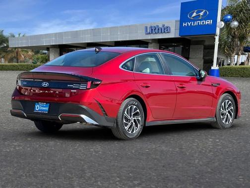 Ultimate red 2026 Hyundai SONATA Hybrid Base