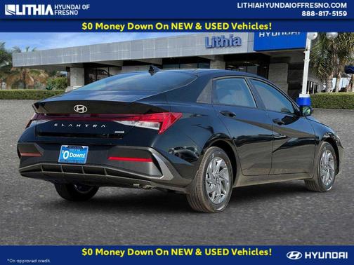 Abyss Black 2026 Hyundai ELANTRA HEV Blue