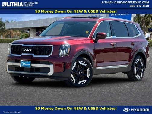 Dawning Red 2023 Kia Telluride EX