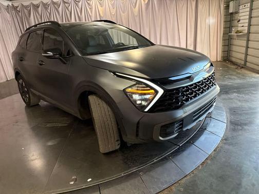 Shadow Matte Gray 2024 Kia Sportage Plug-In Hybrid X-Line Prestige