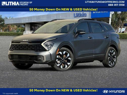 Shadow Matte Gray 2024 Kia Sportage Plug-In Hybrid X-Line Prestige