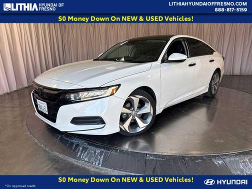 Platinum White Pearl 2019 Honda Accord LX