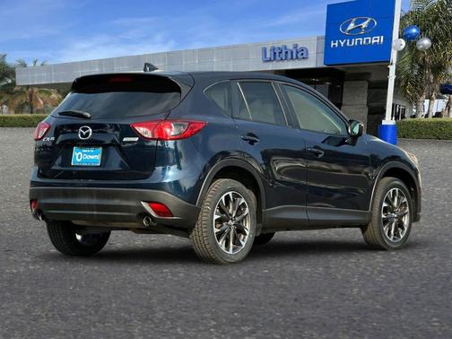 Deep Crystal Blue Mica 2016 Mazda CX-5 Grand Touring