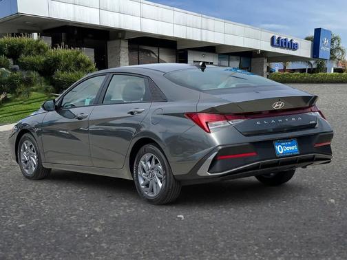 Amazon Gray 2026 Hyundai ELANTRA HEV Blue