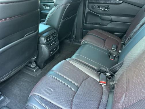 Radiant Red Metallic II 2025 Honda Pilot Black Edition