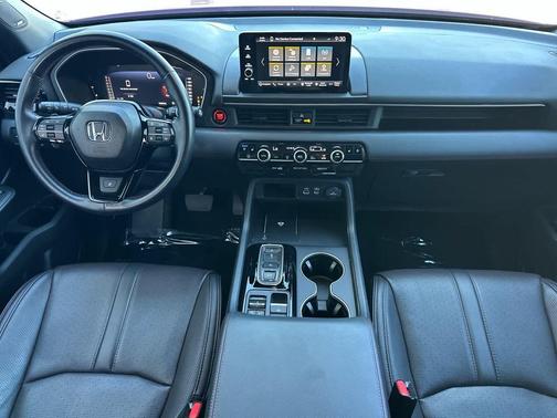 Radiant Red Metallic II 2025 Honda Pilot Black Edition