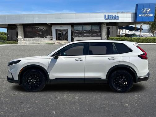 Platinum White Pearl 2026 Honda CR-V Hybrid Sport-L AWD