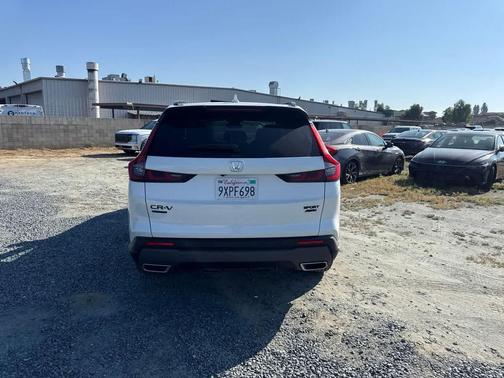 Platinum White Pearl 2026 Honda CR-V Hybrid Sport-L AWD