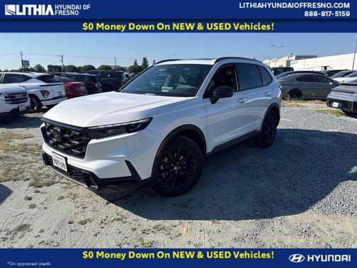 Platinum White Pearl 2026 Honda CR-V Hybrid Sport-L AWD