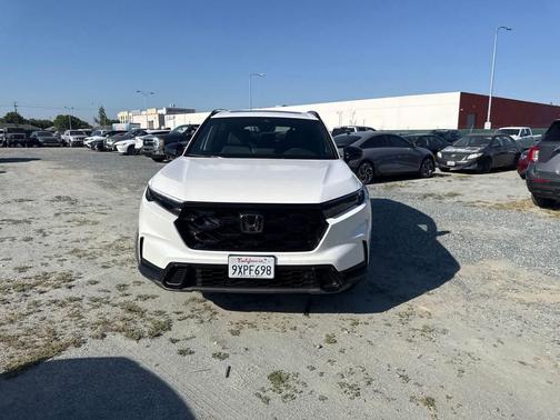 Platinum White Pearl 2026 Honda CR-V Hybrid Sport-L AWD