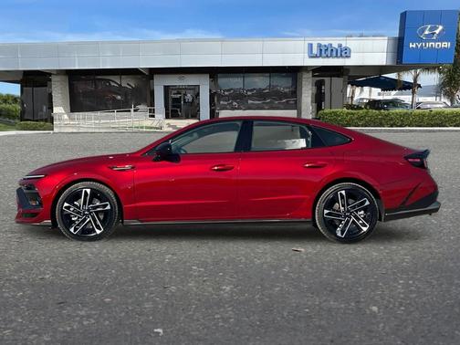 Ultimate red 2026 Hyundai SONATA N Line