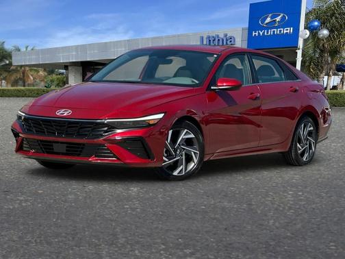 Ultimate Red 2025 Hyundai ELANTRA SEL