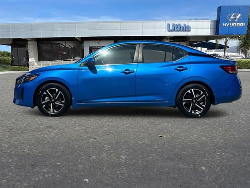 Electric Blue Metallic 2024 Nissan Sentra SV