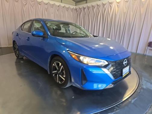 Electric Blue Metallic 2024 Nissan Sentra SV