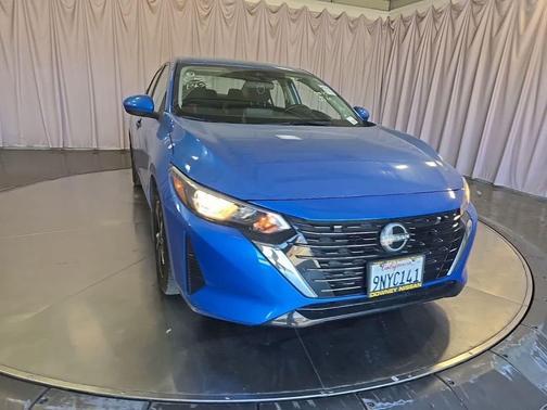 Electric Blue Metallic 2024 Nissan Sentra SV