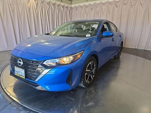 Electric Blue Metallic 2024 Nissan Sentra SV