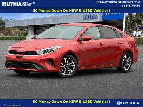 Fire Orange 2022 Kia Forte LXS
