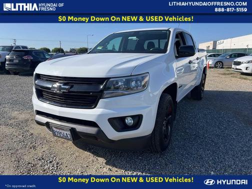 Summit White 2020 Chevrolet Colorado LT