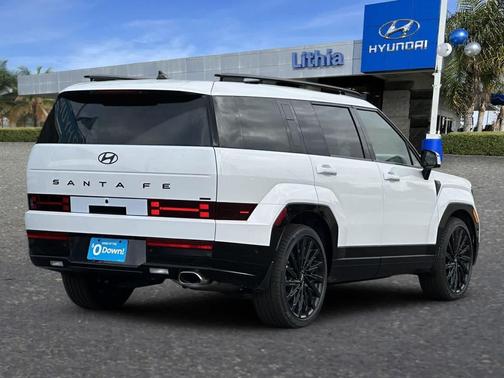 Serenity White 2026 Hyundai SANTA FE Calligraphy