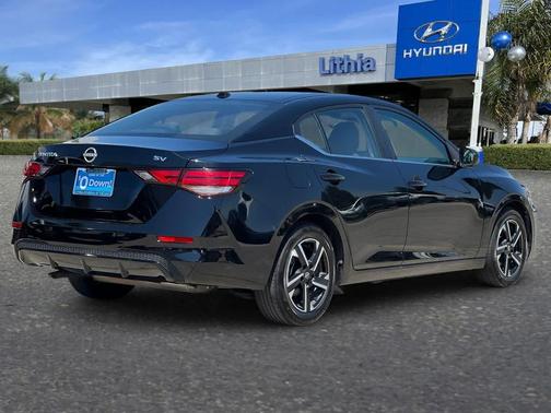 Super Black 2024 Nissan Sentra SV