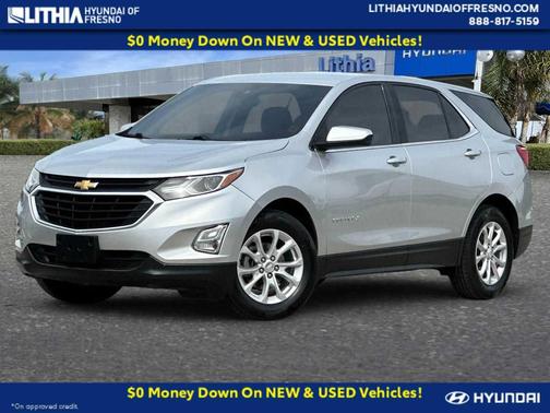 Silver Ice Metallic 2020 Chevrolet Equinox 1LT