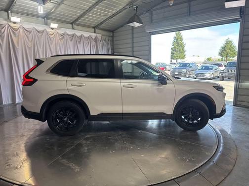 Platinum White Pearl 2024 Honda CR-V Hybrid Sport AWD