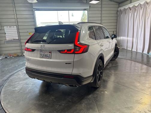 Platinum White Pearl 2024 Honda CR-V Hybrid Sport AWD