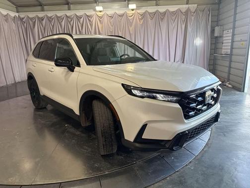 Platinum White Pearl 2024 Honda CR-V Hybrid Sport AWD