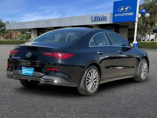 Night Black 2025 Mercedes-Benz CLA 250 Base